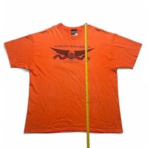 Orange Harley Davidson tee great